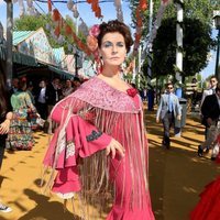 Antonia Dell'Atte en la Feria de Abril 2018