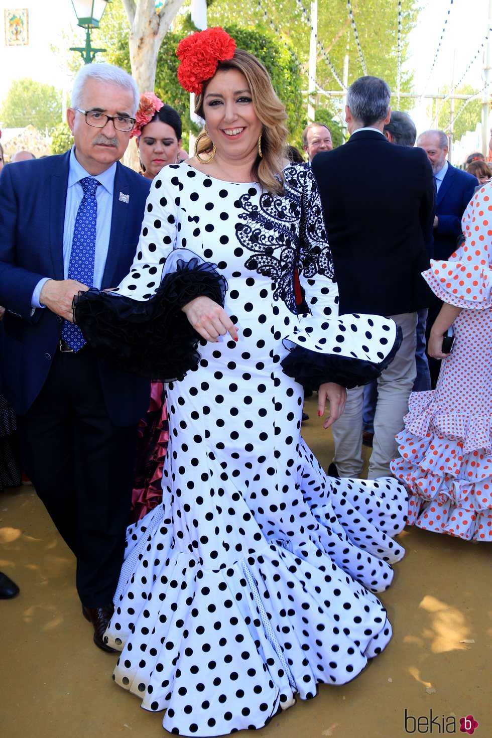 Susana Díaz en la Feria de Abril 2018