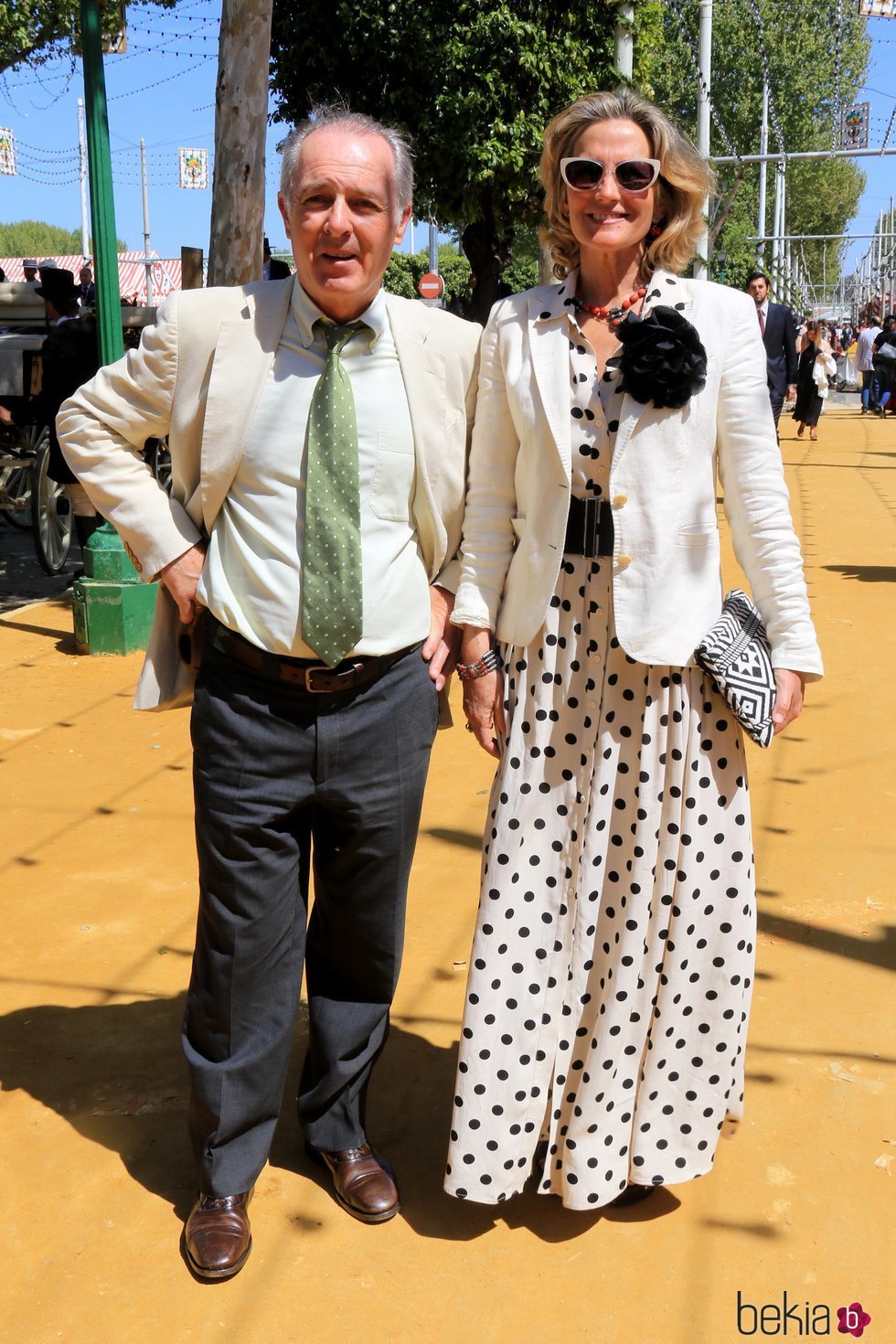 José Manuel Soto y Pilar Parejo en la Feria de Abril 2018