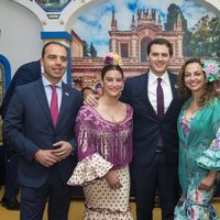 Albert Rivera disfrutando de la Feria de Abril 2018