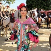 Gloria Camila disfrutando de la Feria de Abril 2018