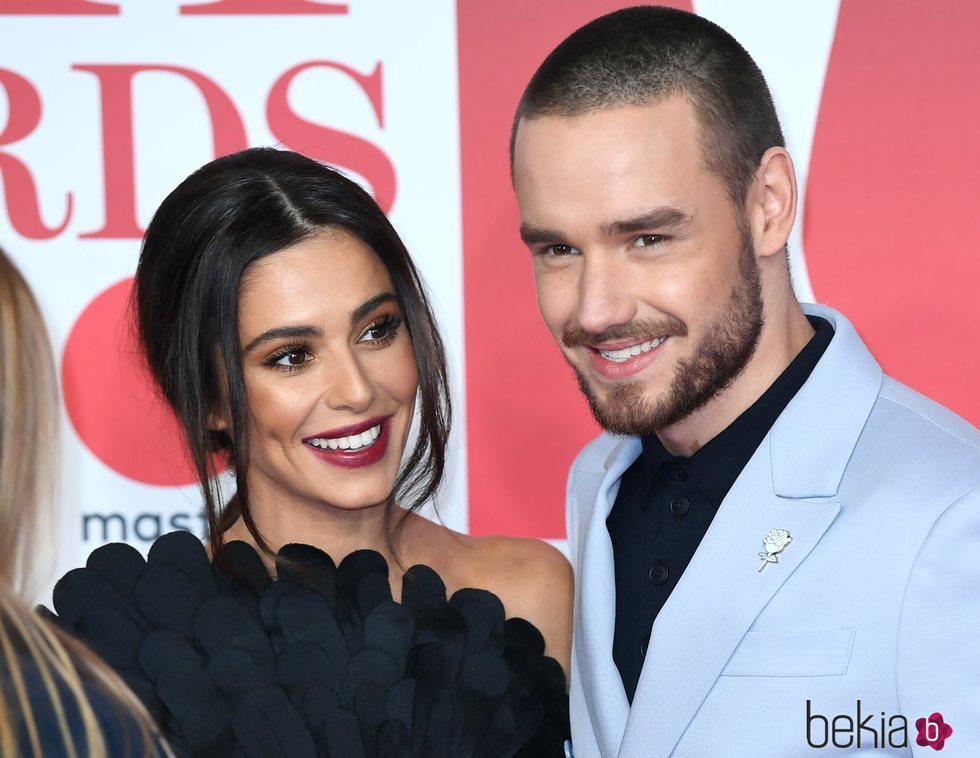 Liam Payne junto a Cheryl Cole en los BRIT 2016