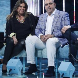 Julio Ruz y Paca, la mujer de Francisco, en la gala 9 de 'Supervivientes 2018'