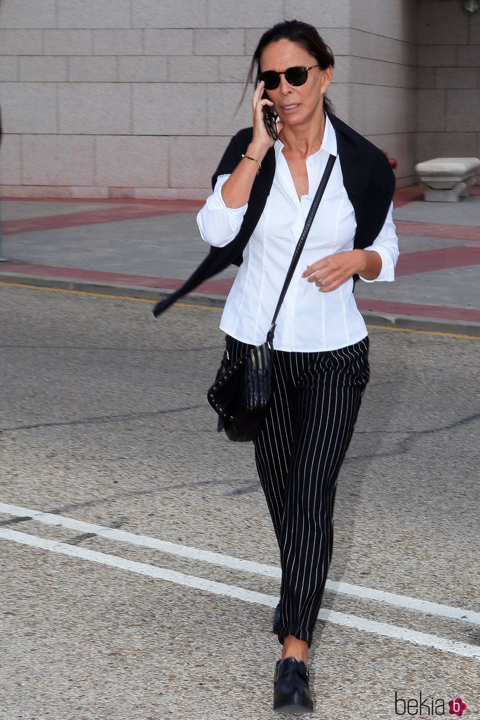 Lydia Bosch en el funeral de Antonio Mercero