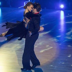 David Bustamante con Yana Olina en el escenario de 'Bailando con las estrellas'
