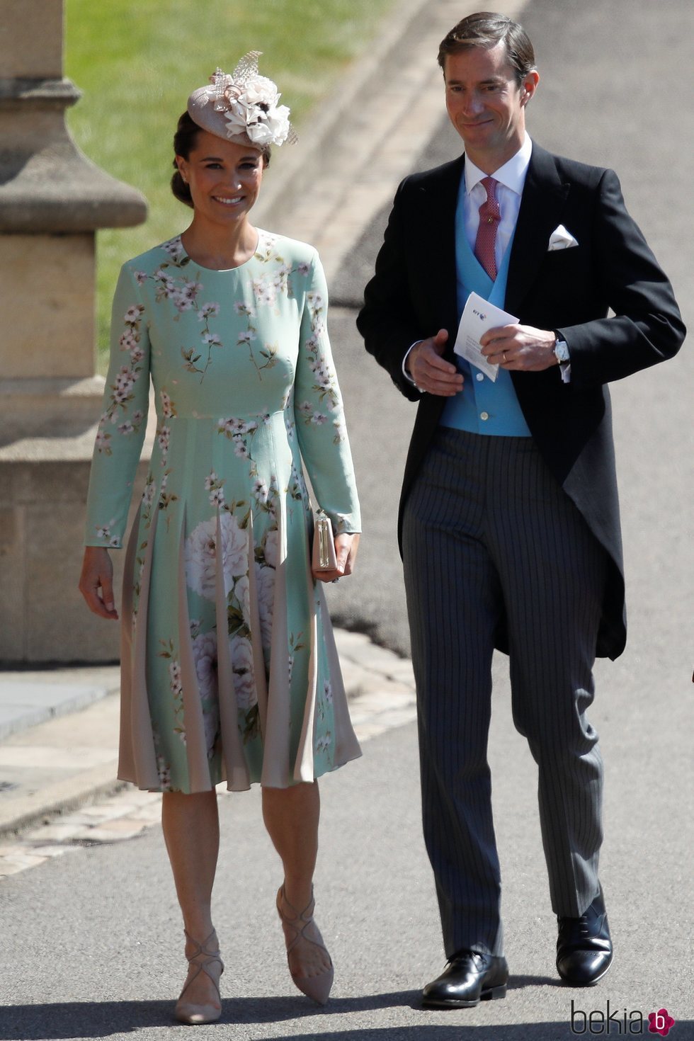 Pippa Middleton y James Matthews en la boda del Príncipe Harry y Meghan Markle