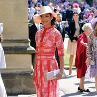 Gina Torres en la boda del Príncipe Harry y Meghan Markle