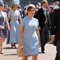 Eugenia de York en la boda del Príncipe Harry y Meghan Markle