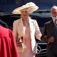 Los Príncipes Michael de Kent en la boda del Príncipe Harry y Meghan Markle