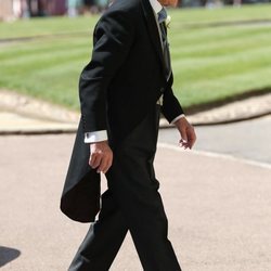 El Duque de Edimburgo llegando a la boda del Príncipe Harry y Meghan Markle