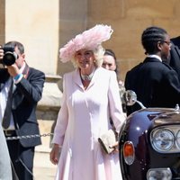 La Duquesa de Cornualles en la boda del Príncipe Harry y Meghan Markle