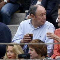 Ágatha Ruiz de la Prada y El Chatarrero muy cómplices en Las Ventas durante la Feria de San Isidro 2018