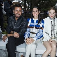 Justin Theroux, Jennifer Connelly, Léa Seydoux y Emma Stone en el desfile Louis Vuitton Cruise 2019