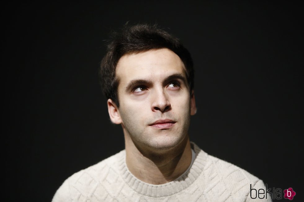 Ricardo Gómez en la presentación de la obra 'Mammón'