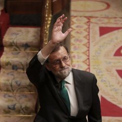 Mariano Rajoy se despide del Congreso ante el triunfo de la moción de censura