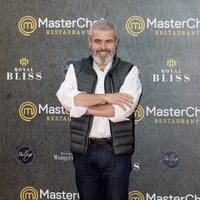 Lorenzo Caprile en la inauguración del restaurante de 'MasterChef' en Madrid