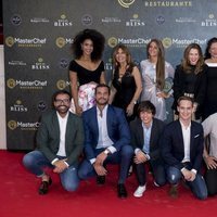 Los concursantes de 'MasterChef 6' en la inauguración del restaurante del programa en Madrid