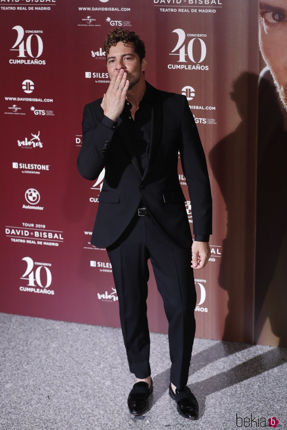 David Bisbal agradeciendo las felicitaciones por su 40 cumpleaños