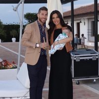 Pilar Rubio y Sergio Ramos disfrutando de una fiesta familiar con su hijo Alejandro