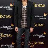 Jesse Johnson en el estreno de 'El gato con botas' en Madrid