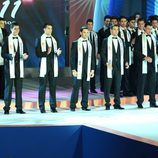 Finalistas Míster España 2011 durante la gala