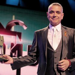 Juan Ramón Lucas en la entrega de los Premios Ondas 2011
