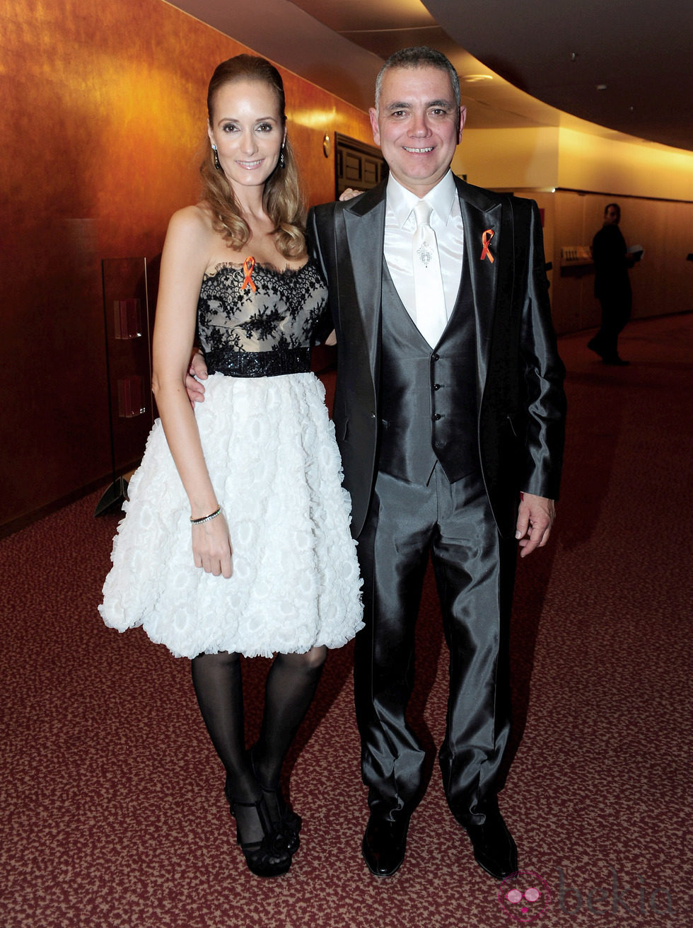 Sandra Ibarra y Juan Ramón Lucas en los Premios Ondas 2011