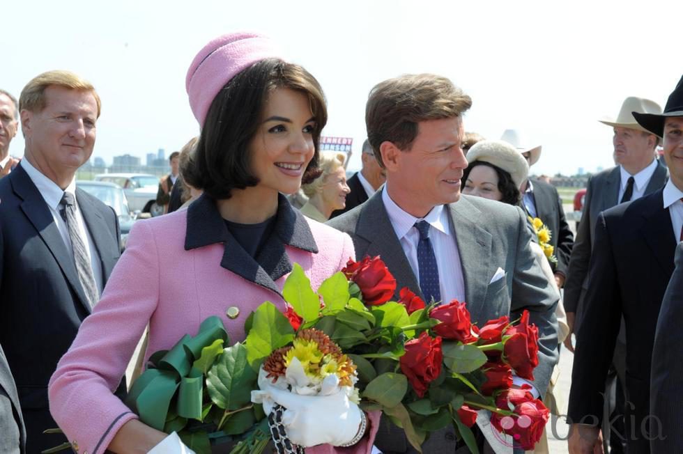 Katie Holmes interpreta a Jackie Kennedy en la serie 'Los Kennedy'