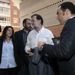 Mariano Rajoy regresa a su trabajo como registrador