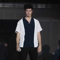 Alfred García durante el concierto de 'OT Bernabéu'