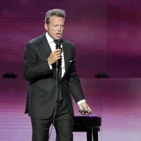 Luis Miguel en un concierto en Madrid