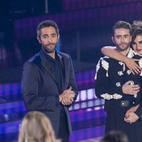 Pelayo Díaz e Inés, en la octava gala, escuchan al jurado antes de ser expulsados de 'Bailando con las estrellas'