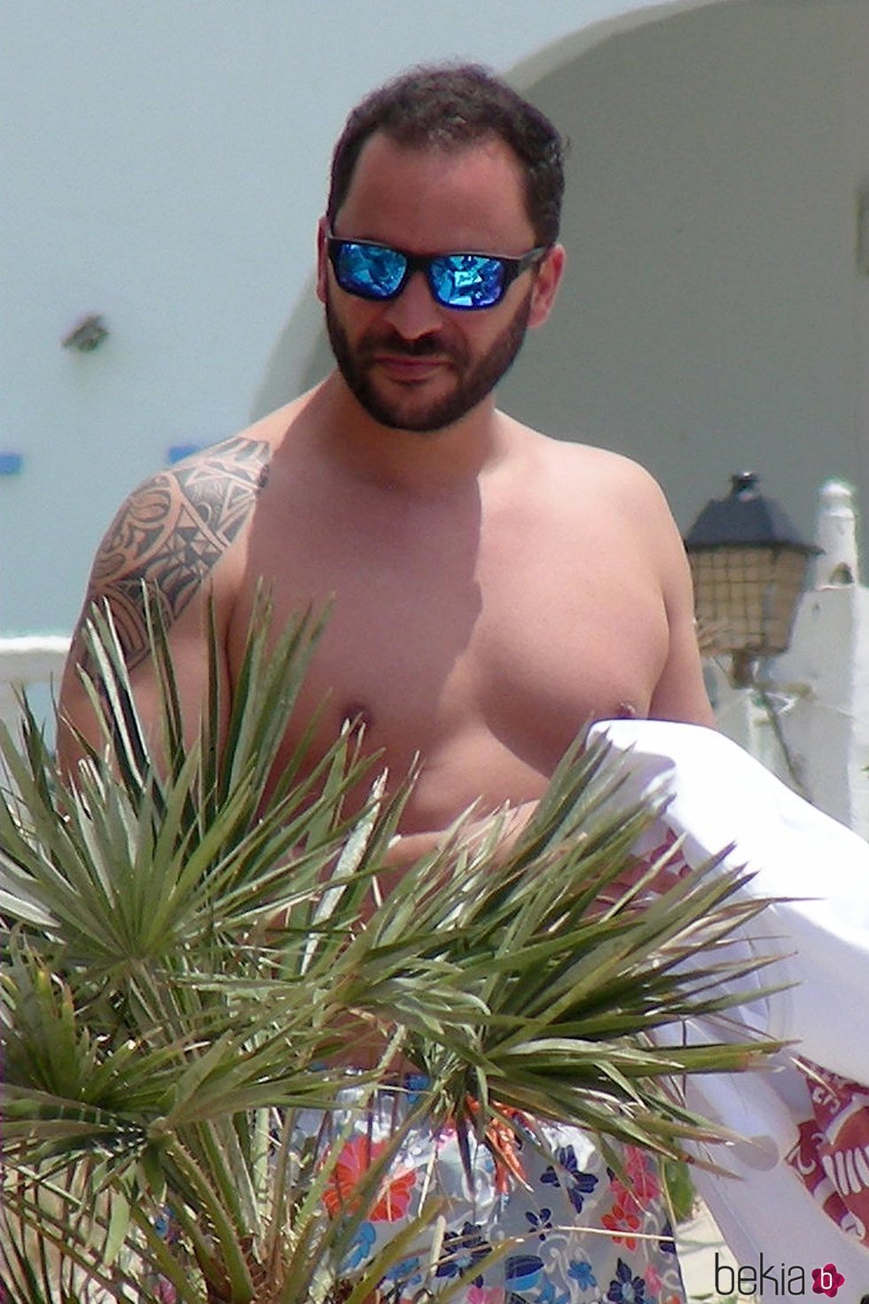 Antonio Tejado durante unas vacaciones en Cádiz