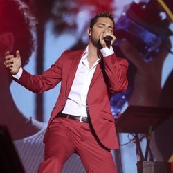 David Bisbal en su primer concierto de la gira como hombre casado