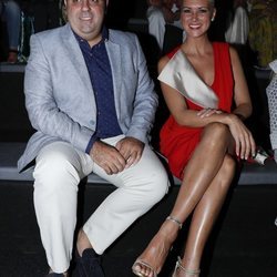 María Jesús Ruiz y Julio Ruz en el front row de Miguel Marinero en Madrid Fashion Week primavera/verano 2019