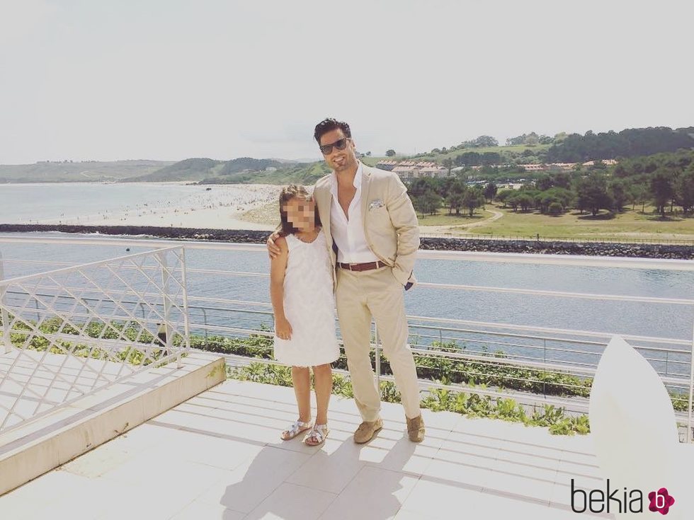 David Bustamante de boda con su hija Daniella