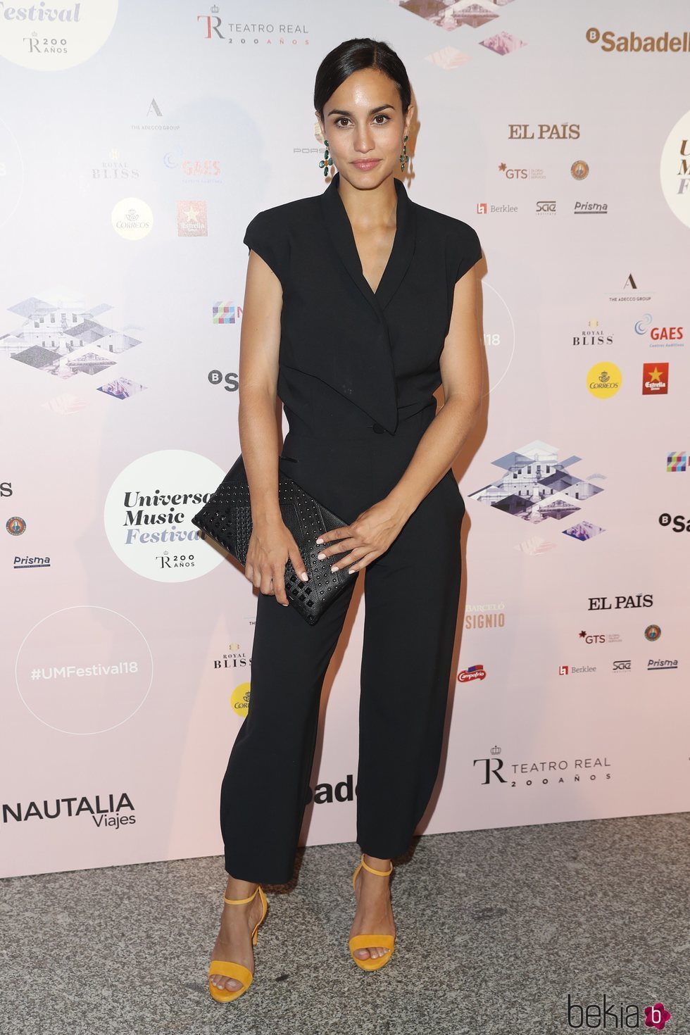 Megan Montaner en el concierto de Niña Pastori durante el Universal Music Festival 2018
