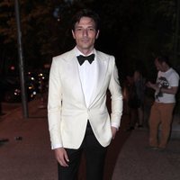 Andrés Velencoso a la entrada de la fiesta del 30 aniversario de Vogue