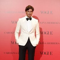 Andrés Velencoso en la fiesta del 30 aniversario de Vogue