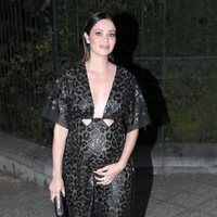 Dafne Fernández llegando a la fiesta del 30 aniversario de Vogue
