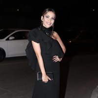 Rosanna Zanetti llegando a la fiesta del 30 aniversario de Vogue