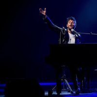 Pablo López durante su concierto en el Teatro Real