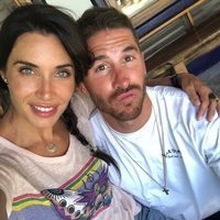 Pilar Rubio y Sergio Ramos durante su viaje a México