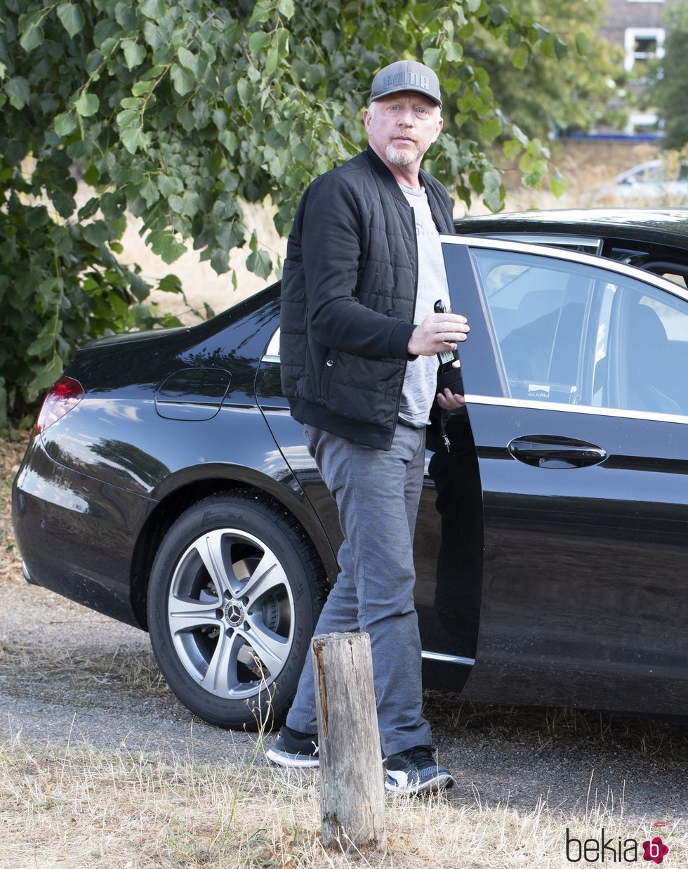 Boris Becker y la policía