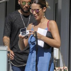 Tamara Gorro y Ezequiel Garay en Valencia