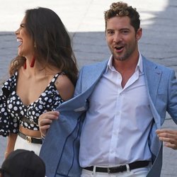 David Bisbal rodando un videoclip por Marbella