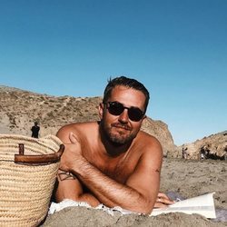 Màxim Huerta durante sus vacaciones en Almería
