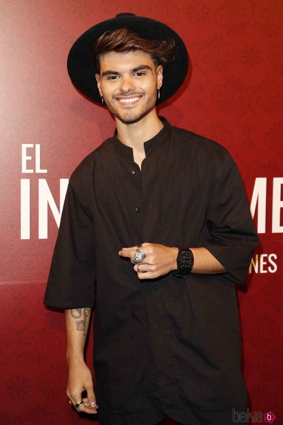 Abraham mateo en la premier la película 'El intecambio'
