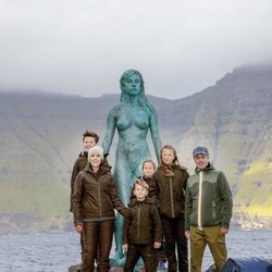 La Familia Real danesa en una visita oficial en las Islas Faroe
