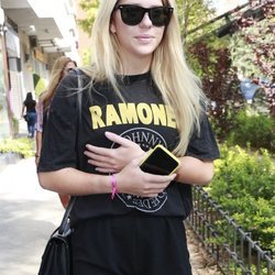 Anita Matamoros tras su intervención quirúrgica